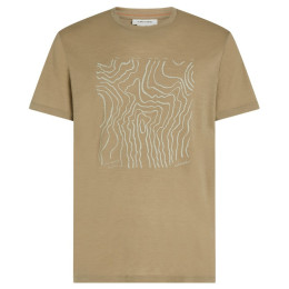 Tricou funcțional bărbați Icebreaker M 150 Tech Lite SS Tee Great Heights maro dechis Cumin