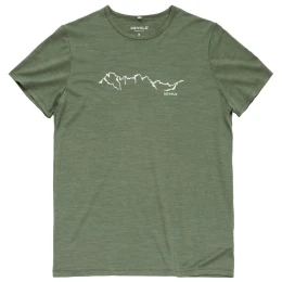 Tricou bărbați Devold Active "Skyline" Tee Man verde FOREST