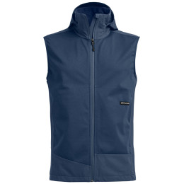 Vestă bărbați Ortovox Ortler Softshell Plus Vest albastru Blue Nunatak