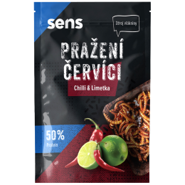 Viermi comestibili Sens Viermi cu condimente - Chilli & Lime 12 g
