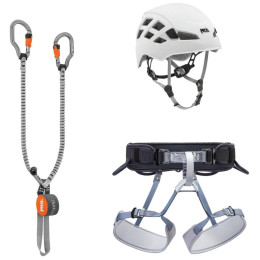 Set pentru Via Ferrata Petzl Kit Via Ferrata Vertigo