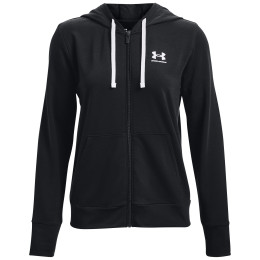 Hanorac femei Under Armour Rival Terry FZ Hoodie negru