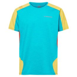 Tricou bărbați La Sportiva Compass T-Shirt M albastru deschis Tropic Blue/Bamboo