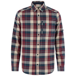 Cămașă bărbați Fjällräven Fjällglim Regular Shirt M albastru închis Dark Navy-Maroon