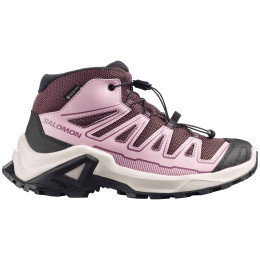 Încălțăminte copii Salomon X Ultra Mid Gtx J Huckleberry-Dawn Pink-Concord Grape roz Huckleberry / Dawn Pink / Concord Grape