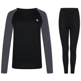 Lenjerie funcțională femei Dare 2b W Exchange IV Baselayer Set negru/gri Black/Ebony