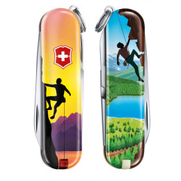 Kapesní nůž Victorinox Classic LE Climb High galben