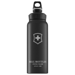 Sticlă Sigg Swiss Emblem negru Black Touch