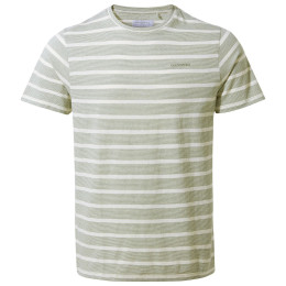 Tricou bărbați Craghoppers Sten SS T-Shirt verde Sage Stripe