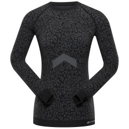 Tricou funcțional femei Alpine Pro Padona negru
