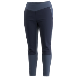 Pantaloni femei Smartwool Women's Active Fleece Wind Pant albastru închis Nghtfl/Dp Nvy