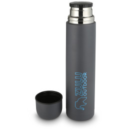 Termos Zulu Vacuum Flask 1L gri/albastru grey/blue