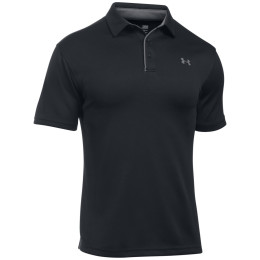 Tricou pentru bărbați Under Armour Tech Polo negru