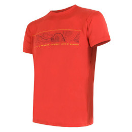 Tricou bărbați Sensor PT Coolmax Fresh Hory GPS