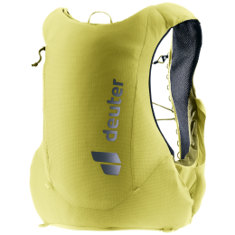Vestă de alergat Deuter Traick 9 galben sprout-cactus