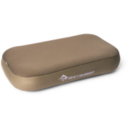 Pernă de voiaj Sea to Summit Aeros Premium Pillow - XL maro dechis Burnt Olive