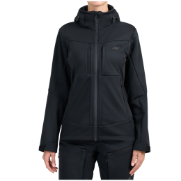 Geacă softshell pentru femei 4F Softshell Jacket F628 negru Deep Black