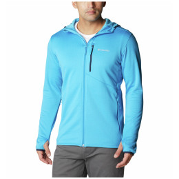 Hanorac funcțional bărbați Columbia Park View™ Fleece Full Zip Hoodie albastru deschis