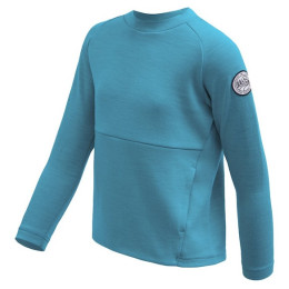 Hanorac funcțional copii Sensor Merino Upper Traveller Mint Blue verde deschis Mint Blue