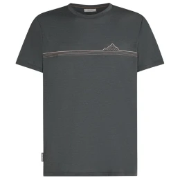 Tricou bărbați Icebreaker Men Merino 150 Tech Lite SS Tee Range Stripes