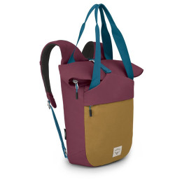 Rucsac Osprey Arcane Tote Pack roșu/maro allium red/brindle brown