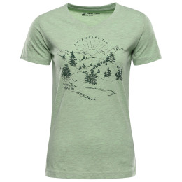 Tricou funcțional femei Alpine Pro Grema 2 verde deschis PISTACHIO VARIANTA PA