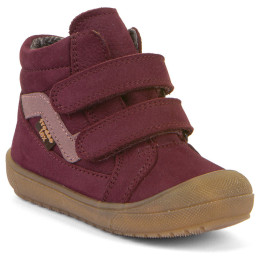 Încălțăminte barefoot all-seasons pentru copii Frodo Ollie Tex Bordeaux vișiniu bordeaux