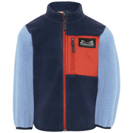 Hanorac copii Didriksons Anten Kids Fullzip 2 Winter Blue albastru Winter Blue