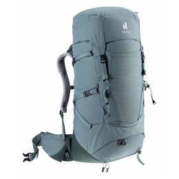 Rucsac turistic Deuter Aircontact Core 45+10 SL gri deschis shale-ivy