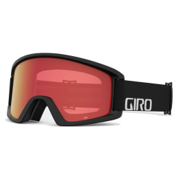 Ochelari de schi Giro Semi Black Wordmark Amber Scarlet/Yellow