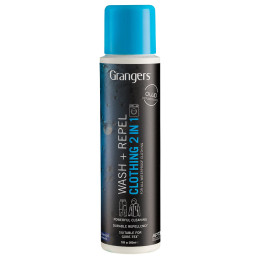 Soluție impregnare Granger's Wash + Repel Clothing 2 in 1 negru/albastru