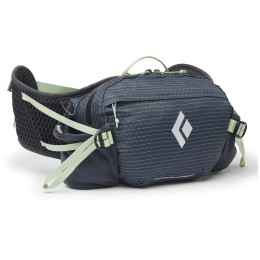 Borsetă Black Diamond Pursuit 6 Waist Pack gri/verde Carbon-Foam Green (9493)