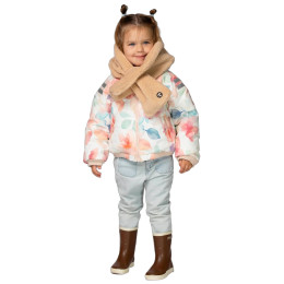 Geacă de iarnă copii DucKsday Reversible Jacket Bliss/Sherpa růžová/hnědá Pastel/Pink
