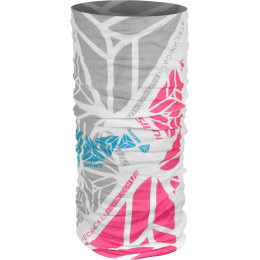 Fular multifuncțional Silvini Motivo UA508 alb/roșu