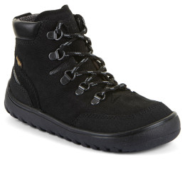 Încălțăminte barefoot all-seasons pentru copii Frodo Barefoot Up Trail Tex Black negru black