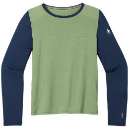 Tricou funcțional copii Smartwool Kids' Classic Merino Blend Base Layer Cr