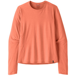 Tricou femei Patagonia Women's Long-Sleeved Capilene Cool Sun Shirt portocaliu/ Mellow Melon - Peach Sherbet X-Dye