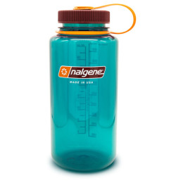 Sticlă Nalgene Wide Mouth Sustain 1l verde/maro