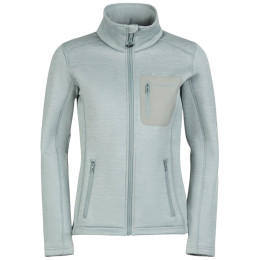 Hanorac funcțional de damă Fundango Antilles Fleece Jacket verde deschis mint heather