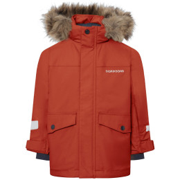 Geacă de iarnă copii Didriksons Bjärven Kids Parka 5 Rust portocaliu/ Rust