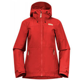 Geacă femei Bergans Nordmarka Leaf Light Wind Jacket Women roșu