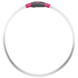 Zgardă luminoasă pentru câini Nite Ize NiteHowl® Rechargeable LED Safety Necklace roz Tie Dye Pink
