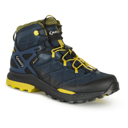 Încălțăminte bărbați Aku Rocket Mid Gtx albastru închis BLUE/MUSTARD