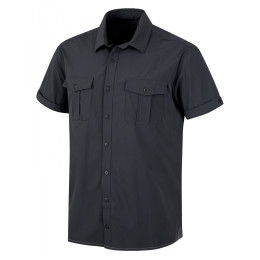 Cămașă de bărbați Husky Gomy M gri închis grafit