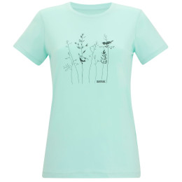 Tricou femei Regatta Womens Fingal Stretch verde deschis Water Ballet