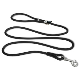 Lesă pentru câini Curli Stretch Comfort Leash negru Black