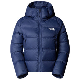 Geacă de puf femei The North Face W Hyalite Down Hoodie albastru închis Lunar Blue