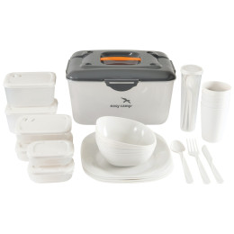 Set picnic Easy Camp Cerf Picnic Box L alb/gri