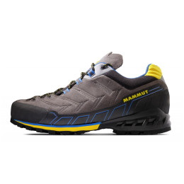 Încălțăminte turistică bărbați Mammut Kento Low GTX® Men gri/galben dark titanium-freesia