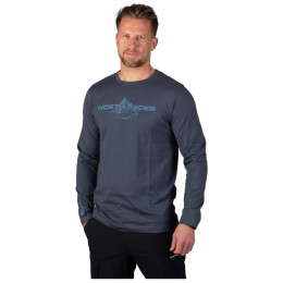Tricou bărbați Northfinder Celetin albastru închis bluenights